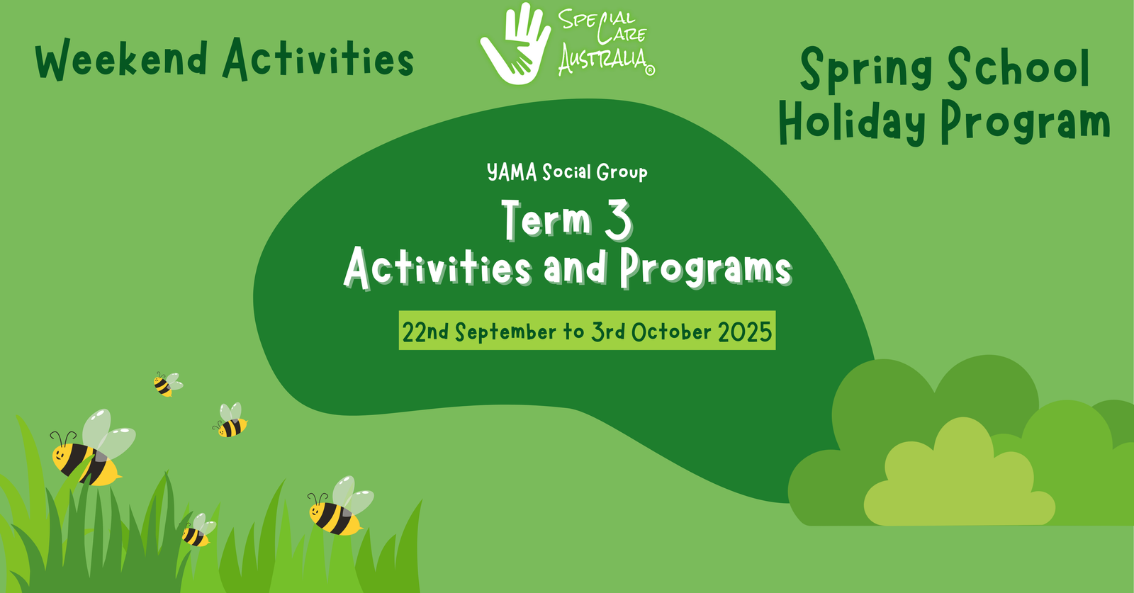 YAMA Spring School Holiday Program 2025